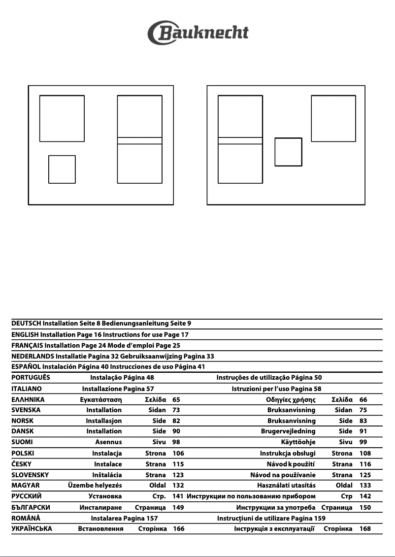 Page 1 de la notice Manuel utilisateur Bauknecht ESIF 6740 NE