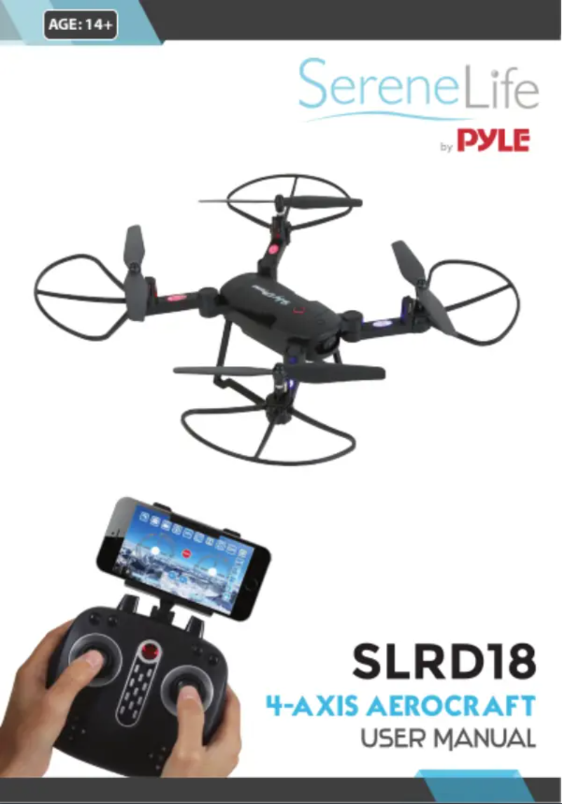 Page 1 de la notice Manuel utilisateur SereneLife AZSLRD18