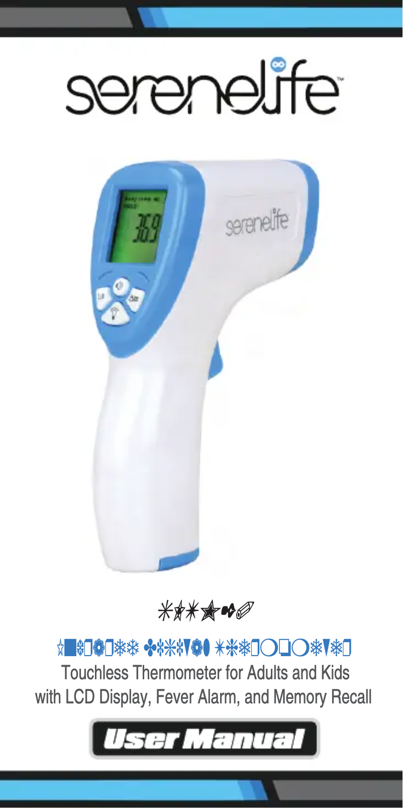 Página 1 del manual Manual de usuario SereneLife SLTM20