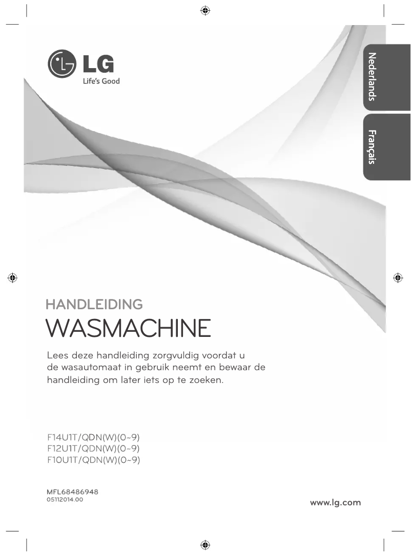 Page 1 de la notice Manuel utilisateur LG F12U1T