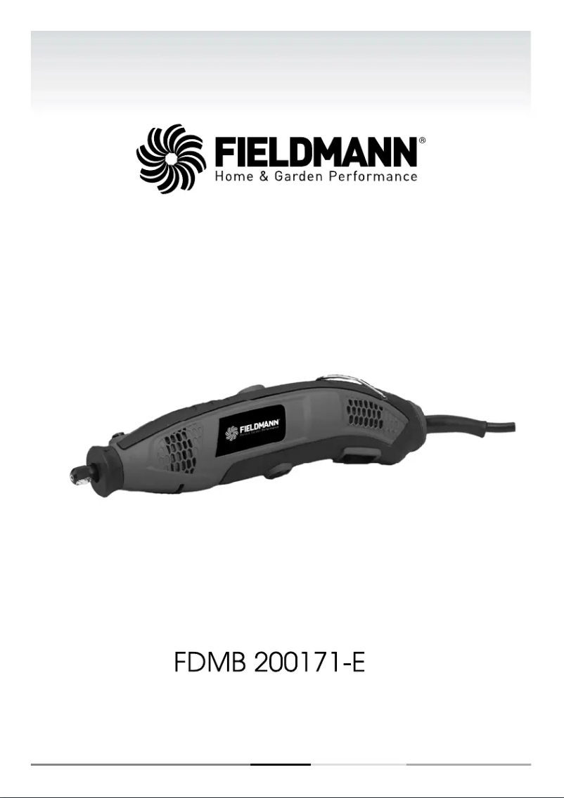 Page 1 de la notice Manuel utilisateur Fieldmann FDMB 200171-E