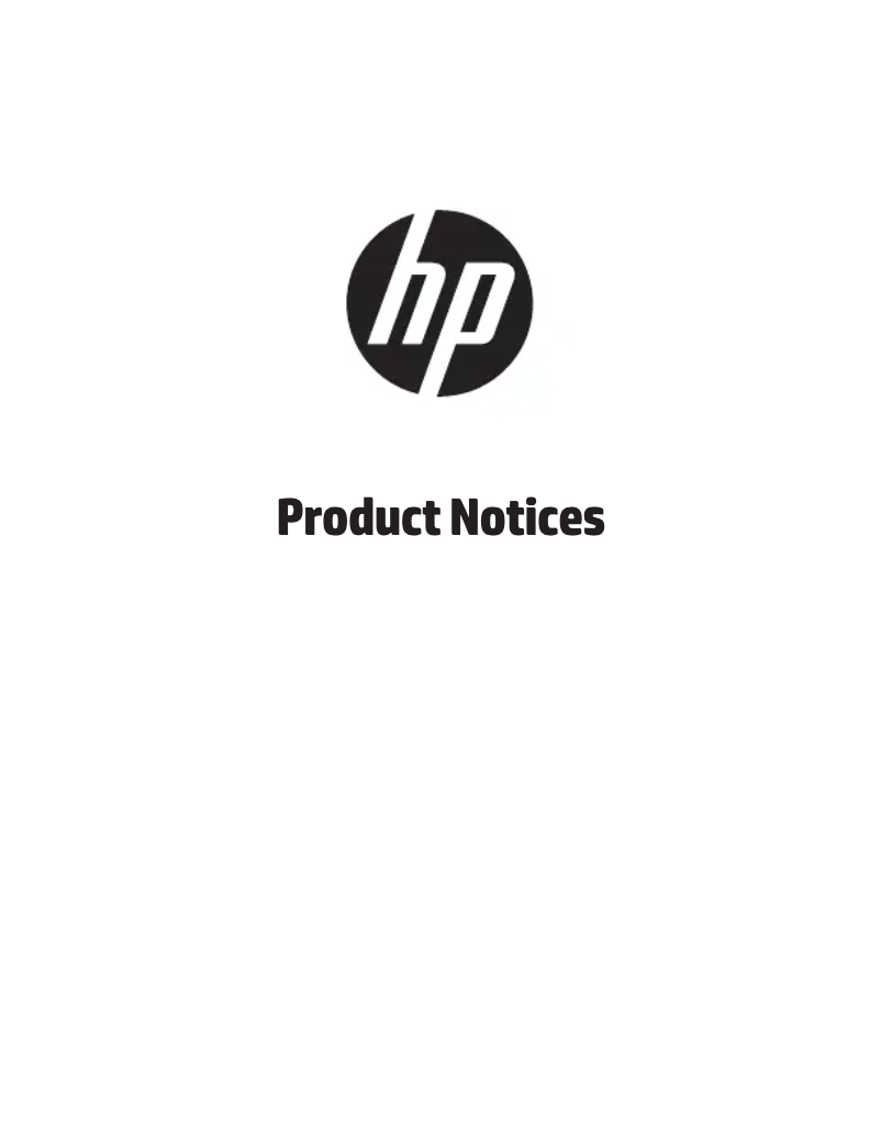 Page 1 de la notice Instructions de sécurité HP Compaq 7J
