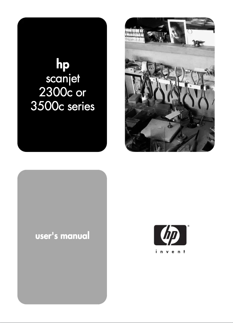 Página 1 del manual Manual de usuario HP Scanjet 3510