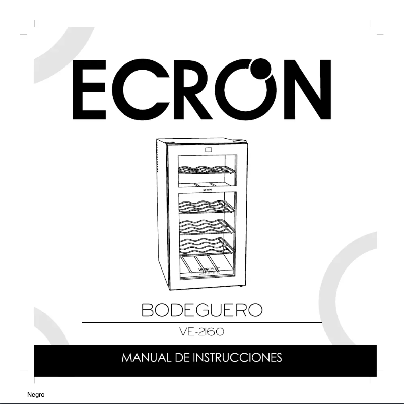 Página 1 del manual Manual de usuario Ecron VE2160