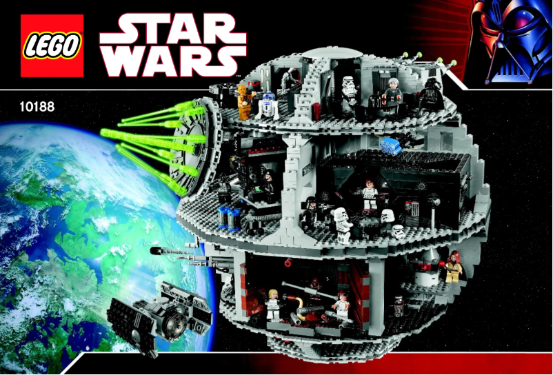 Page 1 de la notice Manuel utilisateur Lego Star Wars 10188