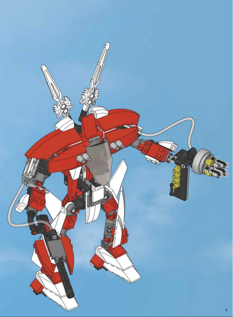 Page 1 de la notice Manuel utilisateur Lego Grand Titan