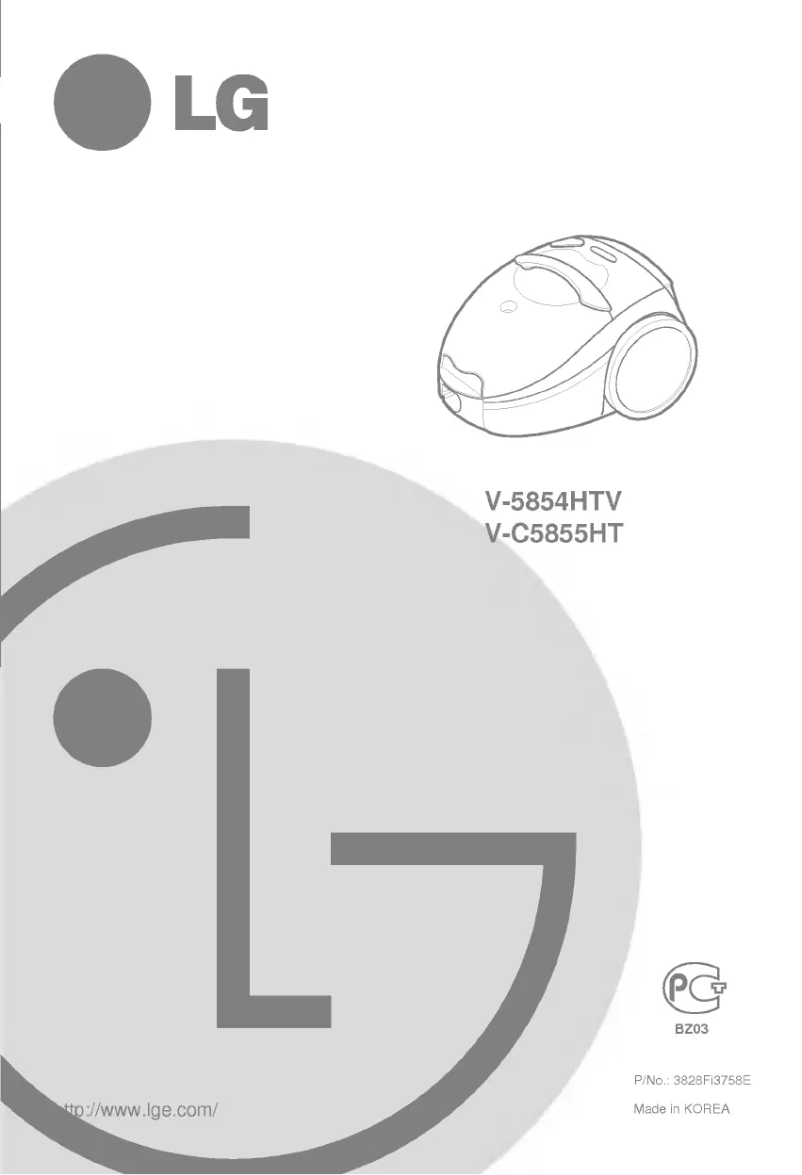 Página 1 del manual Manual de usuario LG V-5854HTV