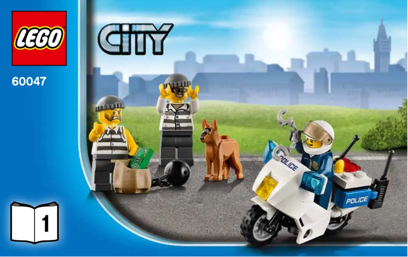 Page 1 de la notice Manuel utilisateur Lego City 60047
