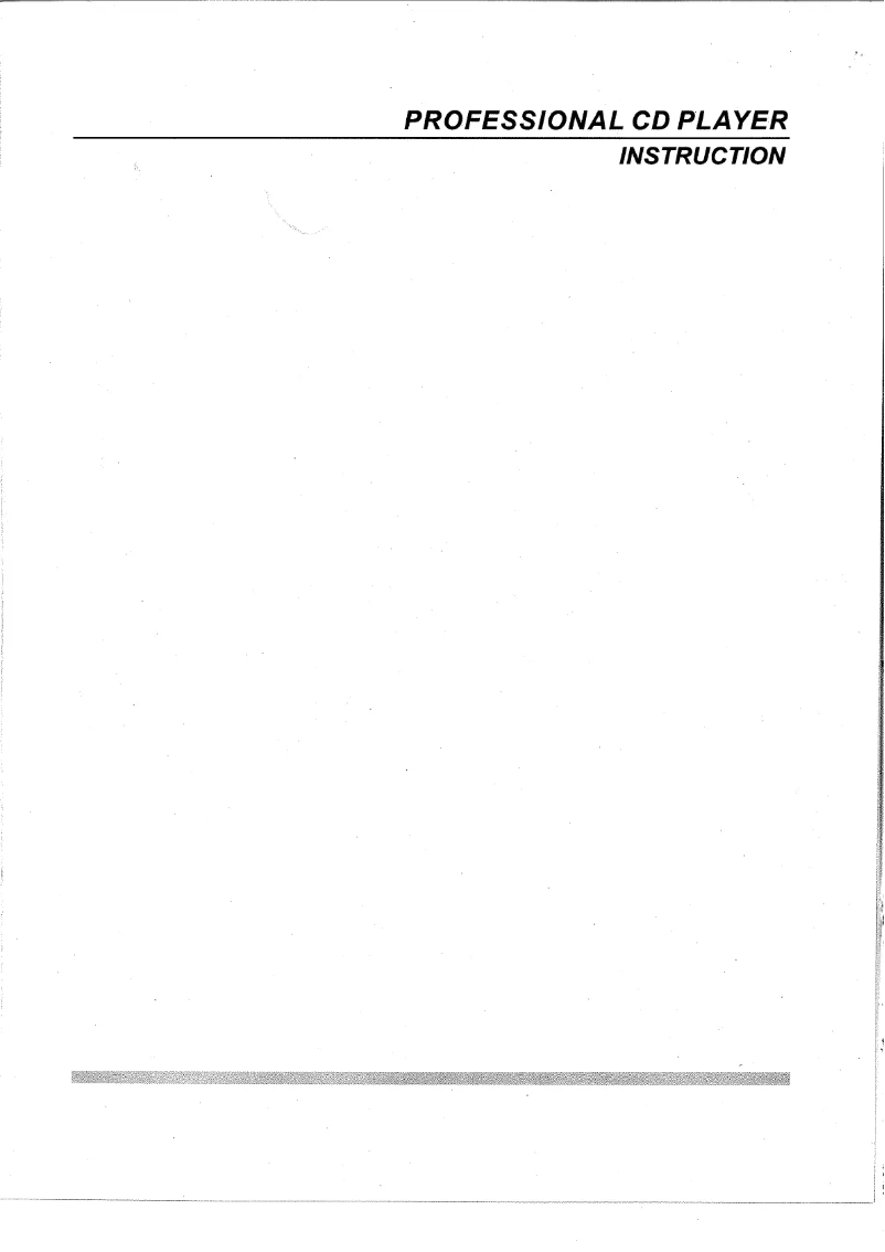 Page 1 de la notice Manuel utilisateur Skytec CDX-7 twin