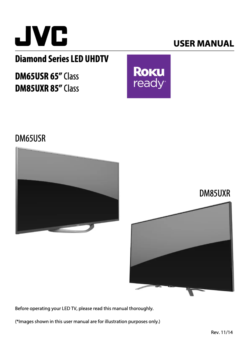 Page 1 de la notice Manuel utilisateur JVC Diamond DM85UXR