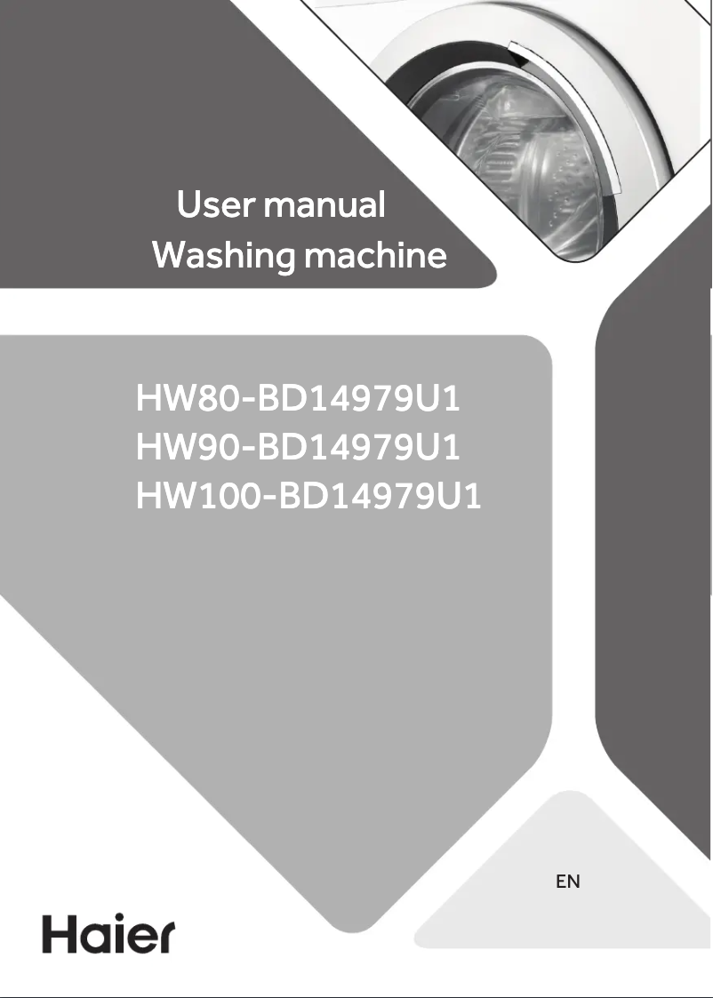 Página 1 del manual Manual de instrucciones Haier HW100-BD14979S8U1