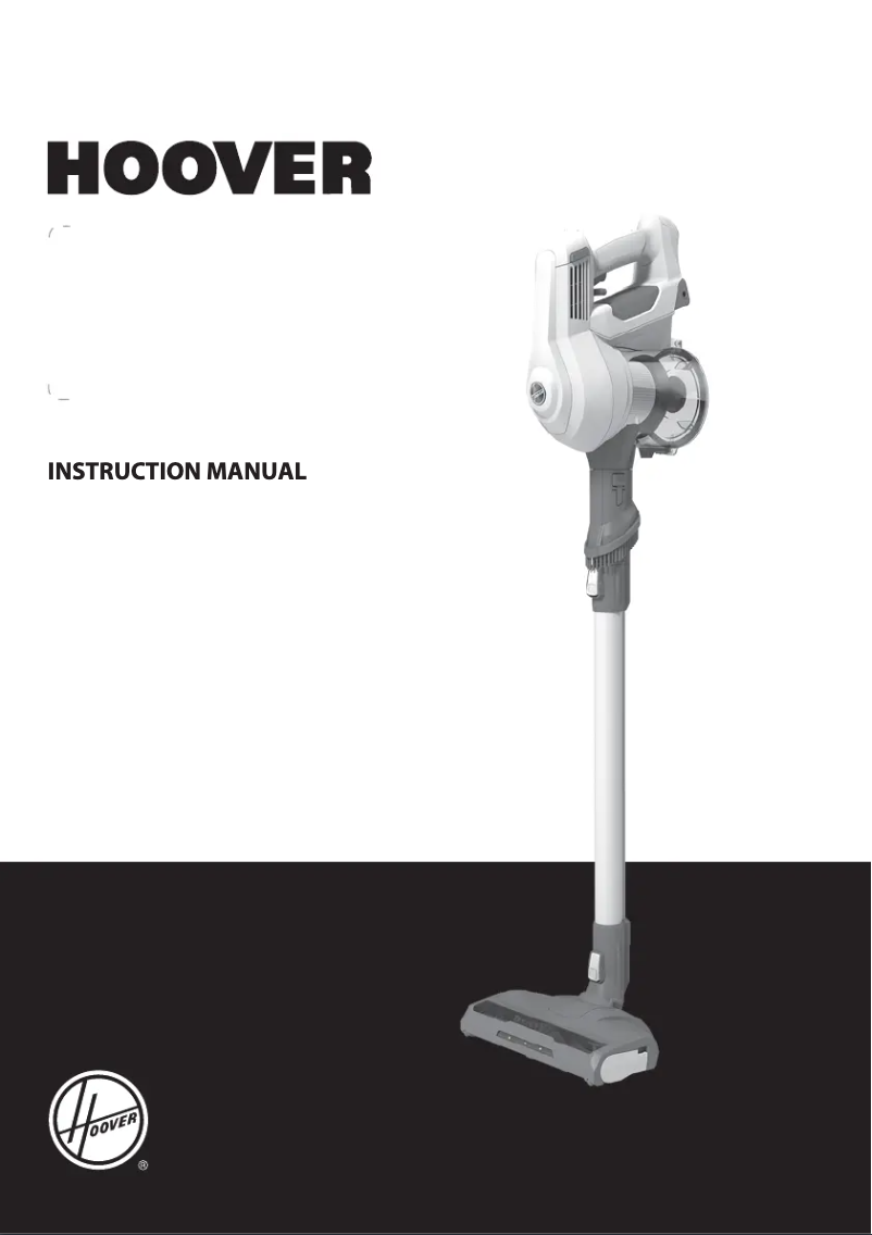 Page 1 de la notice Manuel utilisateur Hoover H-FREE 100 HF122RPT 001