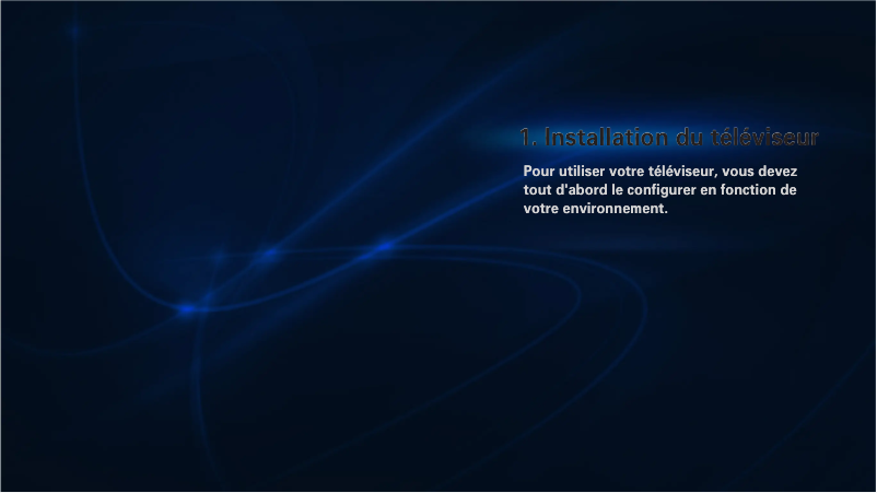 Page 1 de la notice Manuel utilisateur Samsung LE-32B554M2W