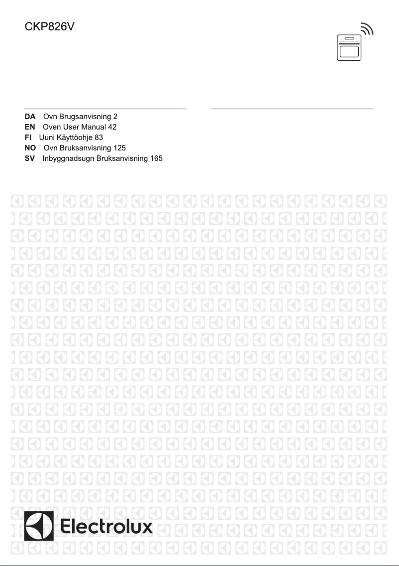 Página 1 del manual Manual de usuario Electrolux CKP826V