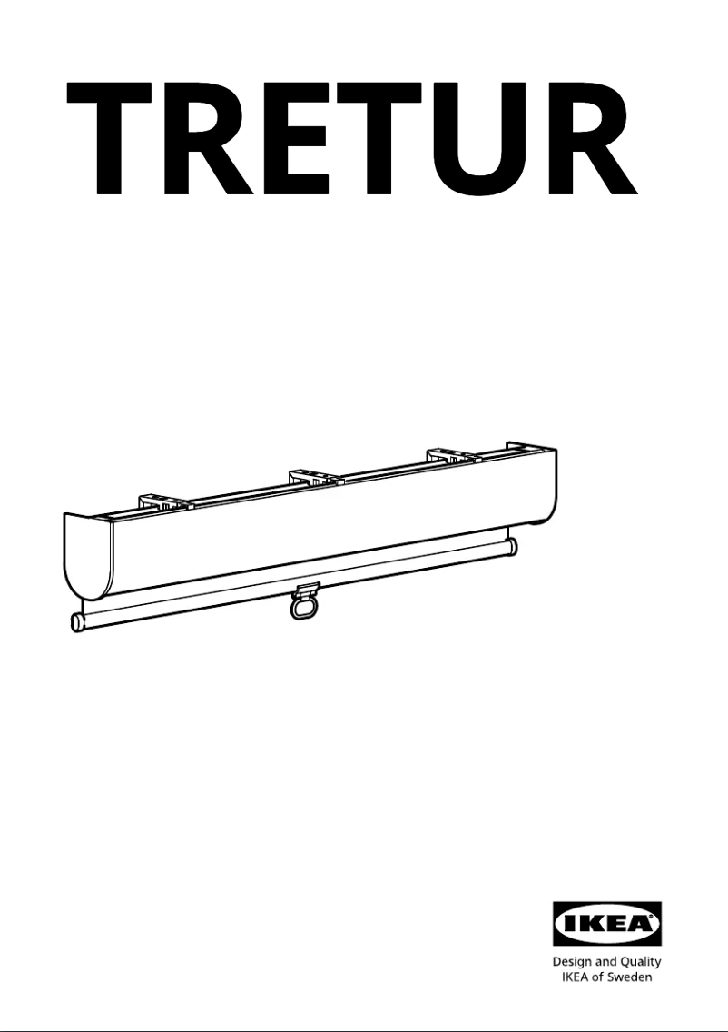 Page 1 de la notice Manuel utilisateur Ikea TRETUR 103.809.95