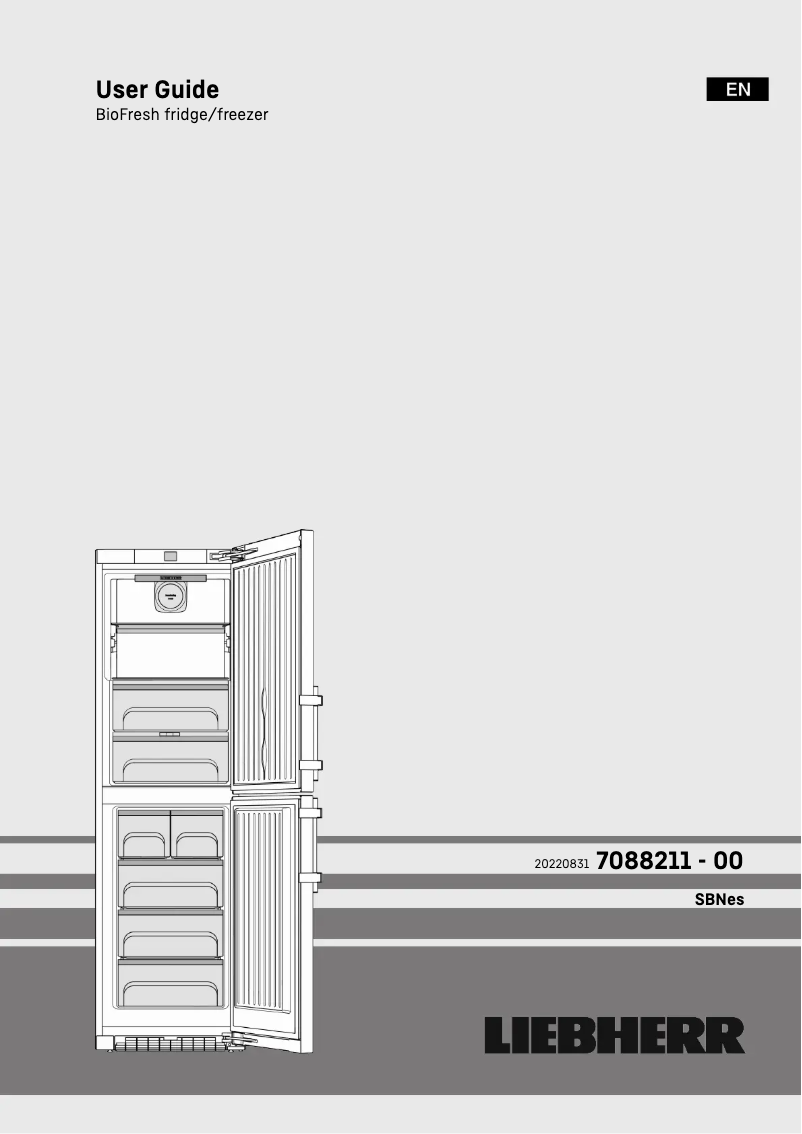 Page 1 de la notice Manuel utilisateur Liebherr SBSes 8474