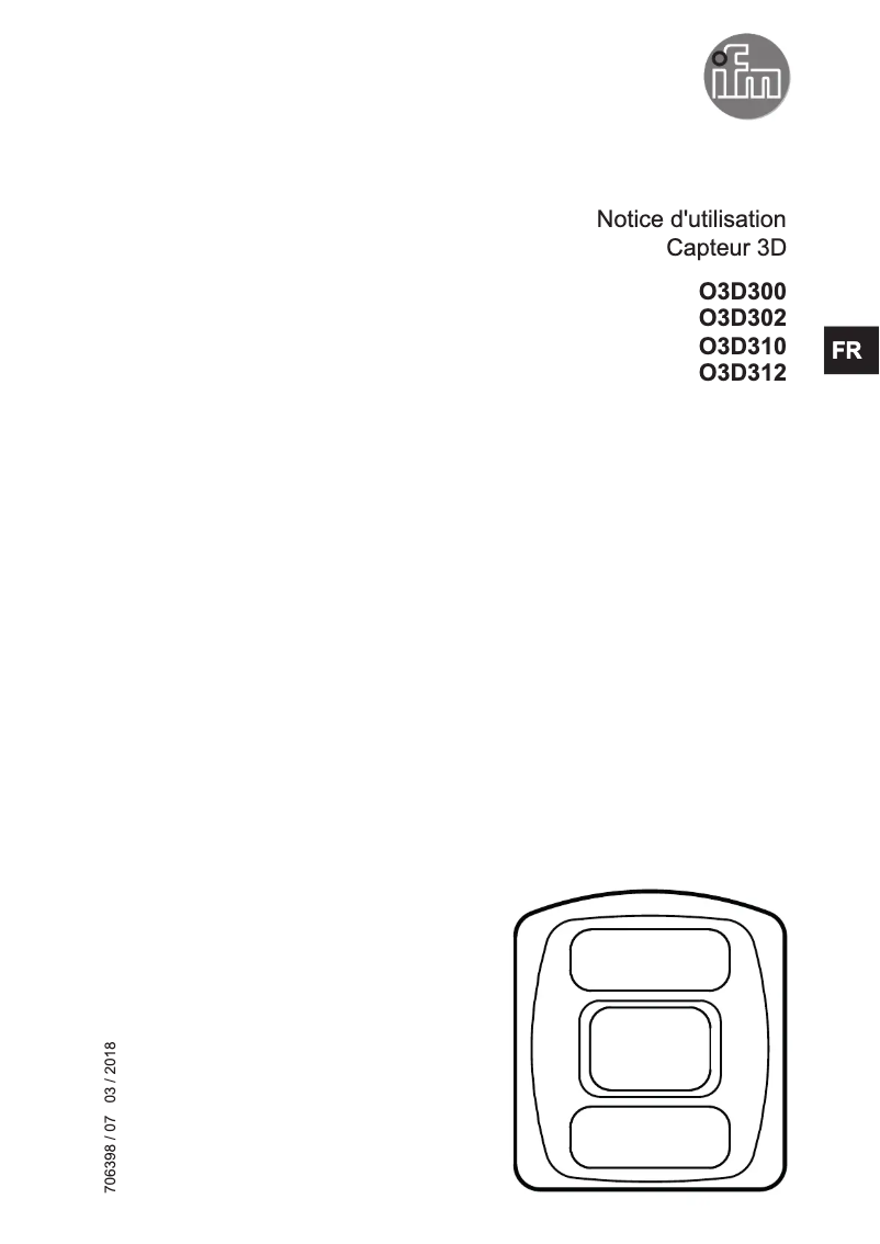 Página 1 del manual Manual de usuario IFM O3D302