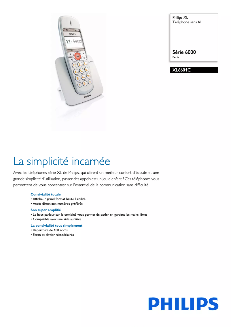 First page image of the manual for XL660