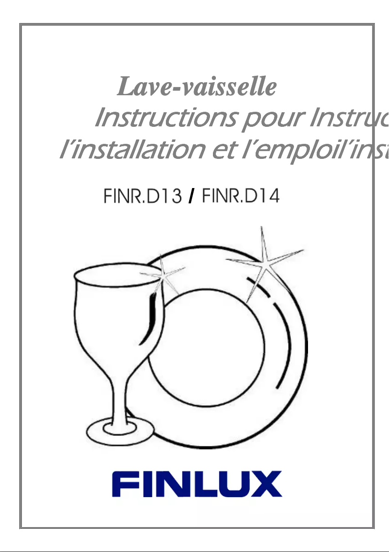 Page 1 de la notice Manuel utilisateur Finlux FINR.D14