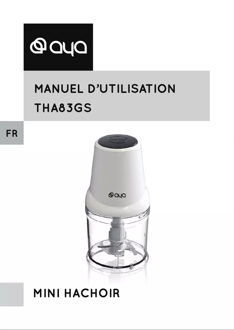 Page 1 de la notice Manuel utilisateur AYA THA83GS