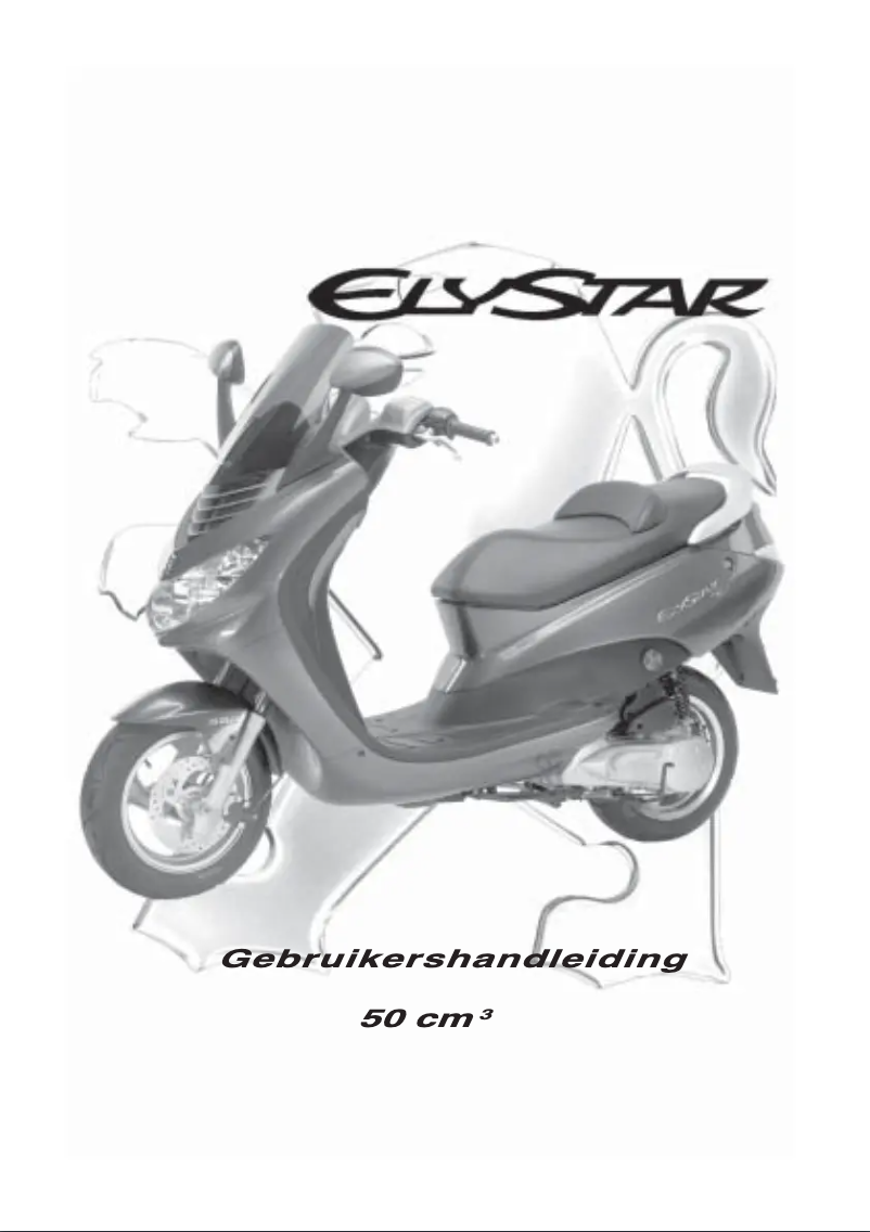 Page 1 de la notice Manuel utilisateur Peugeot Elystar 50cc