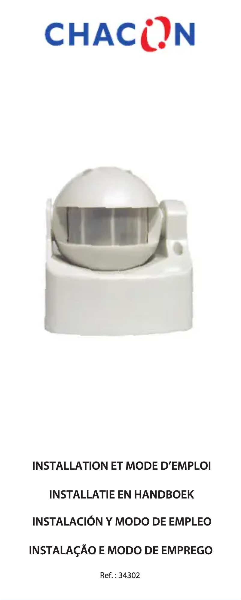 Page 1 de la notice Manuel utilisateur Chacon 34302
