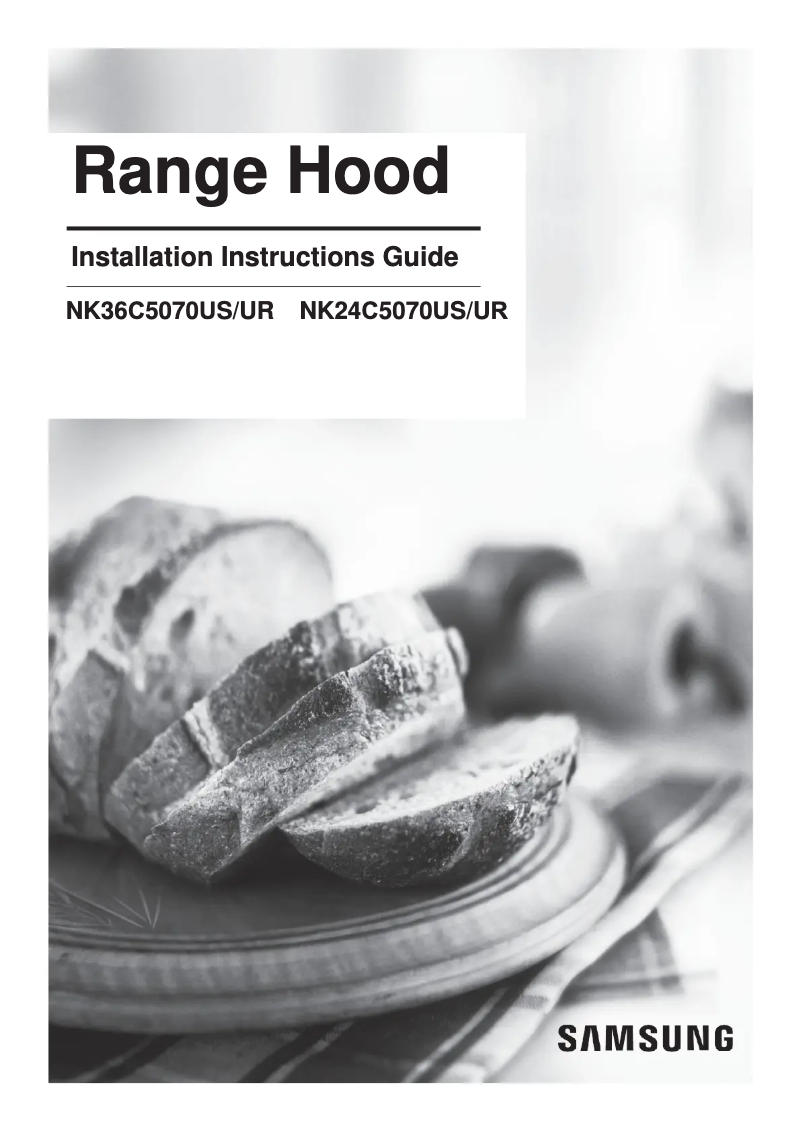 Página 1 del manual Manual de usuario Samsung NK24C5070US