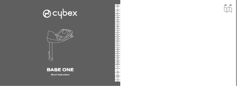 Page 1 of the manual User Manual Cybex Base One