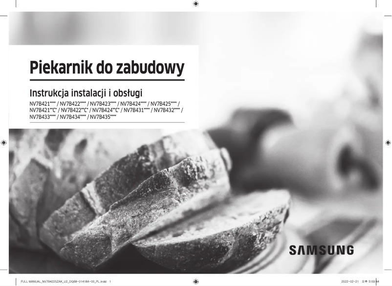 Página 1 del manual Manual de usuario Samsung NV7B4345VAS