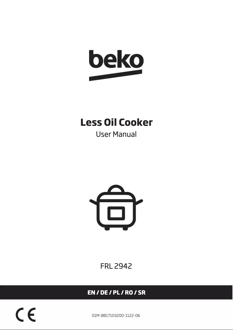 Page 1 de la notice Manuel utilisateur Beko FRL 2942