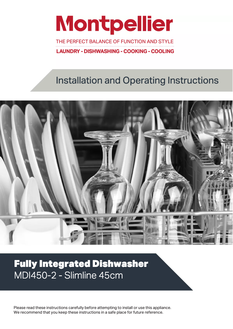 Page 1 of the manual User Manual Montpellier MDI450-2