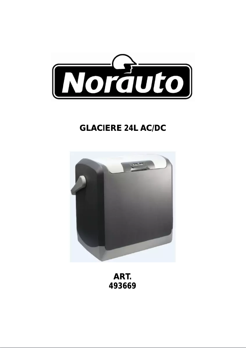 Page 1 de la notice Manuel utilisateur Norauto 24L