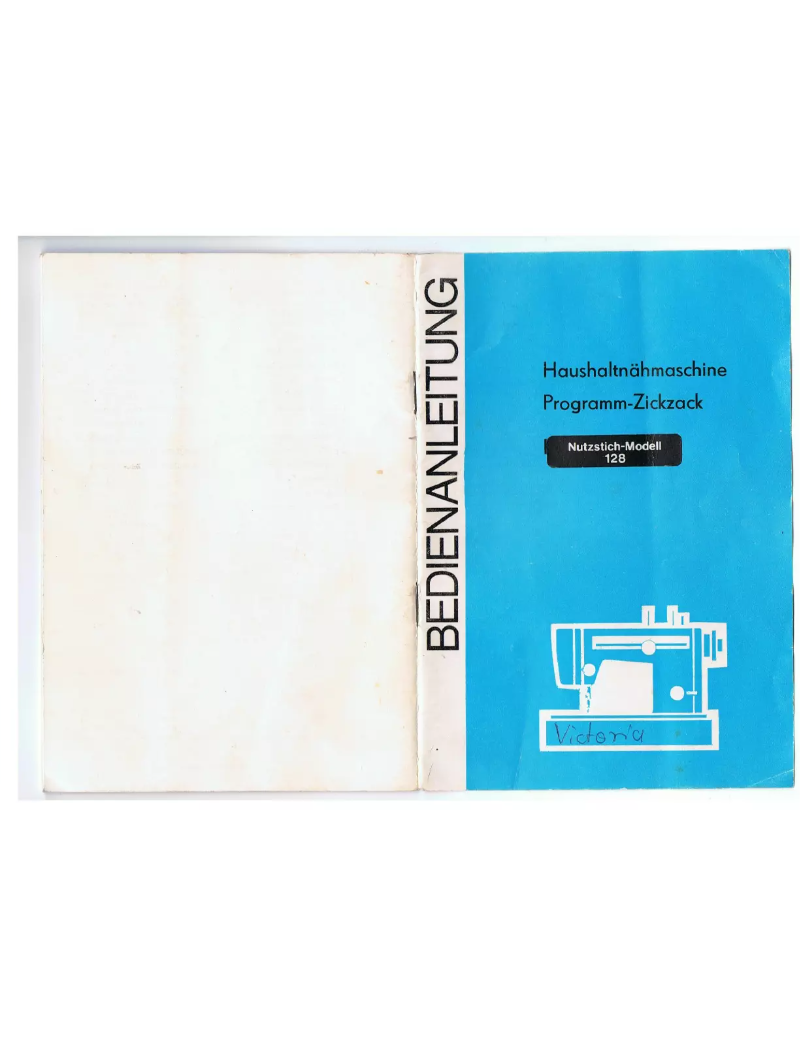 Page 1 de la notice Manuel utilisateur Victoria 128