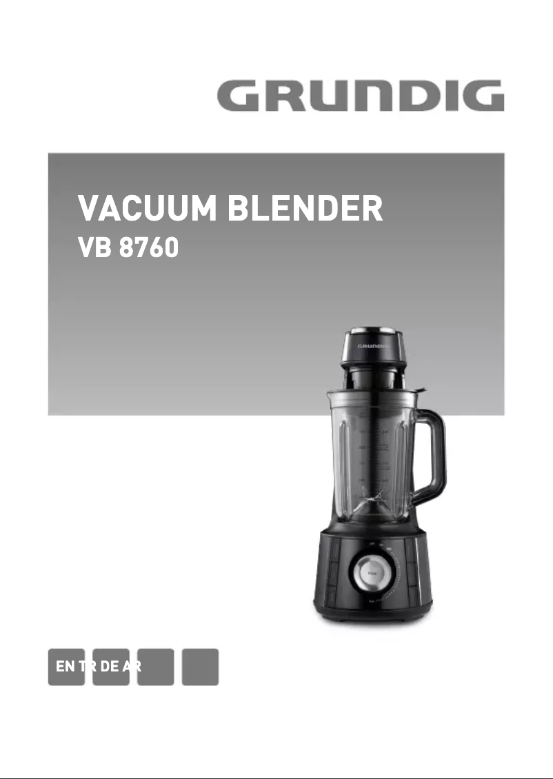 Page 1 de la notice Manuel utilisateur Grundig VB 8760