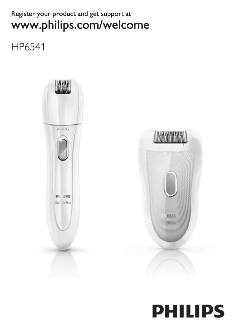 Página 1 del manual Manual de usuario Philips HP6541