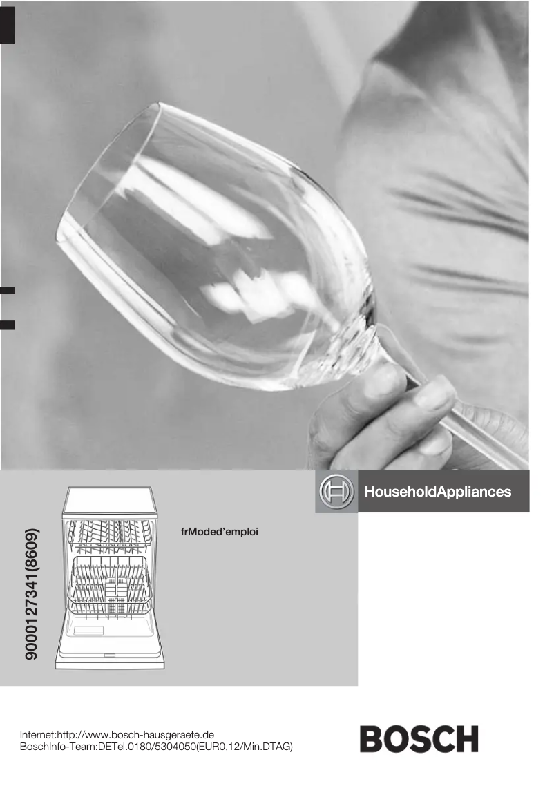 Page 1 de la notice Manuel utilisateur Bosch SGV43E03EU