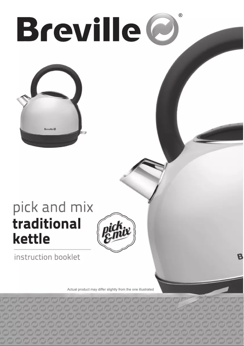 Page 1 de la notice Manuel utilisateur Breville VKJ823