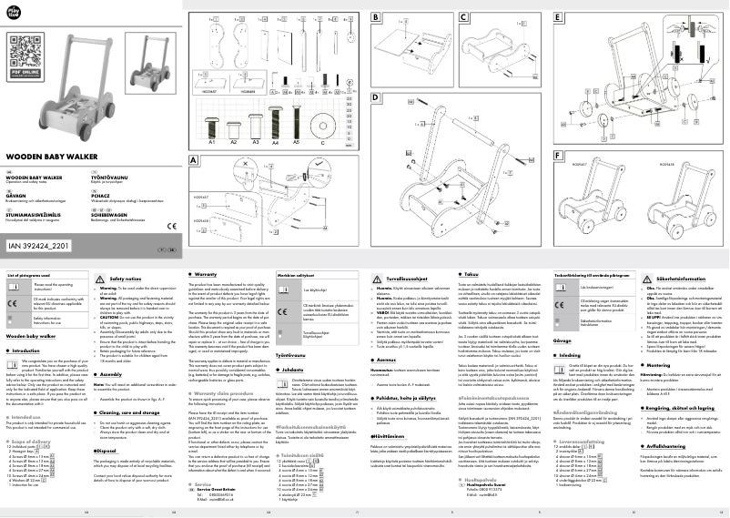 Página 1 del manual Manual de usuario Playtive HG09457