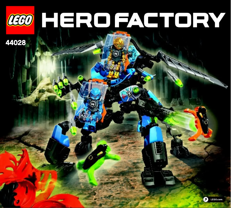 Page 1 of the manual User Manual Lego Hero Factory 44028