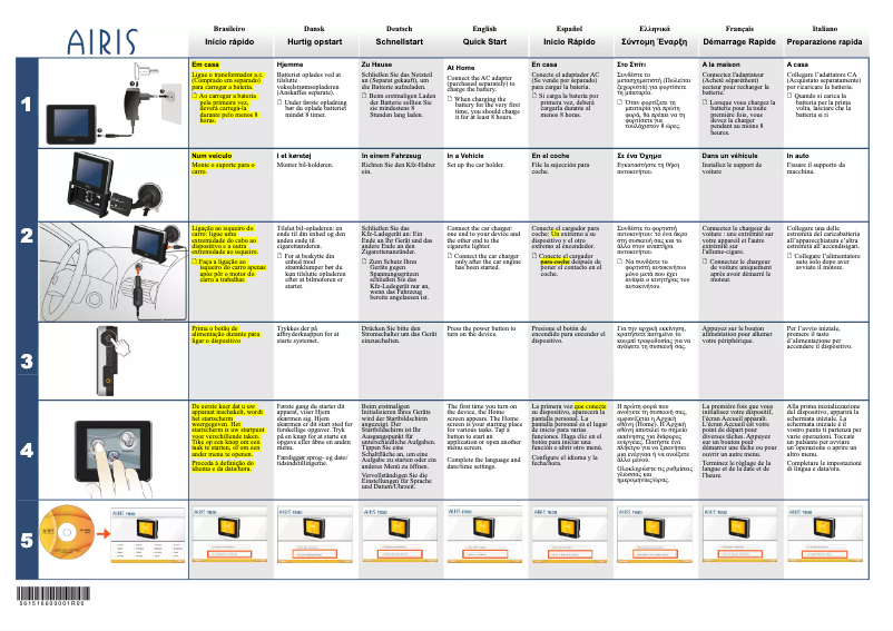 Page 1 of the manual User Manual Airis T930