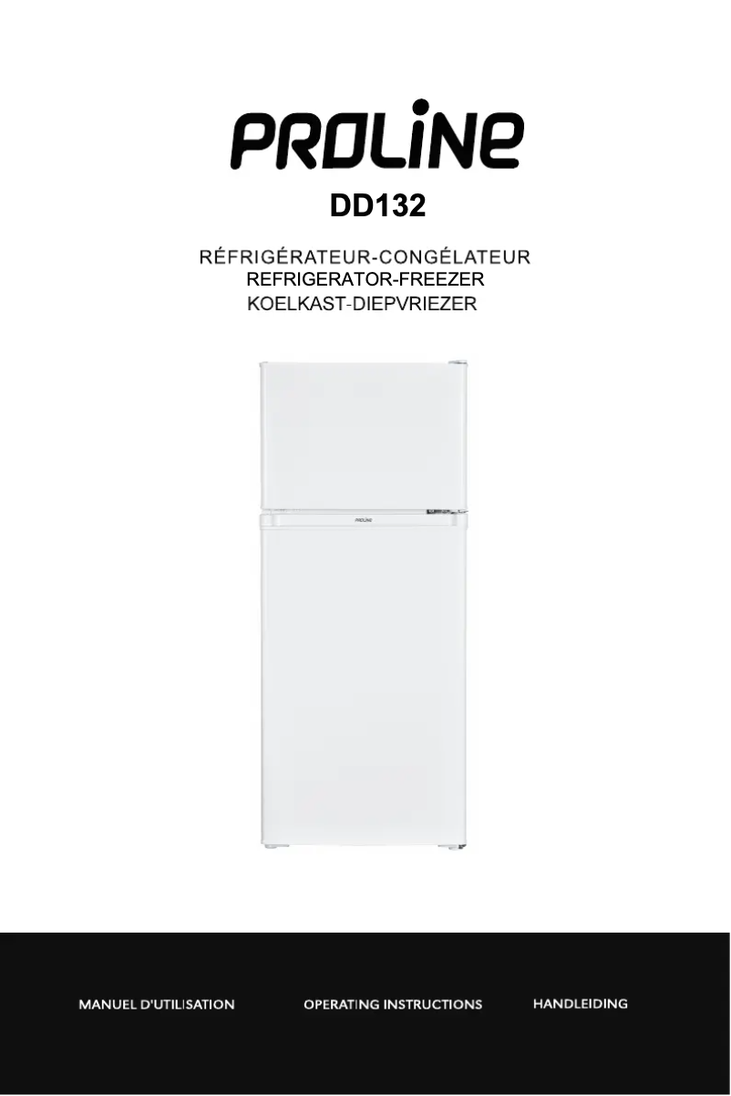 Página 1 del manual Manual de usuario Proline DD132