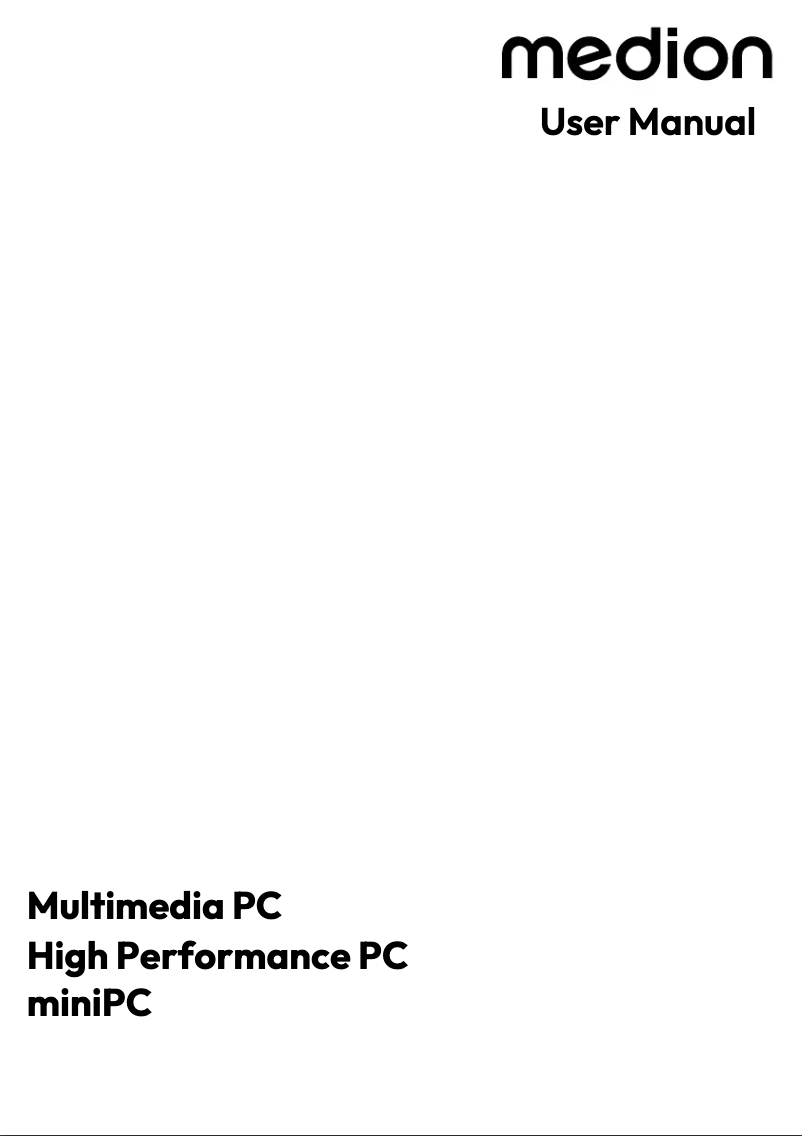 Page 1 de la notice Manuel utilisateur Medion Akoya S22004 (MD 35238)