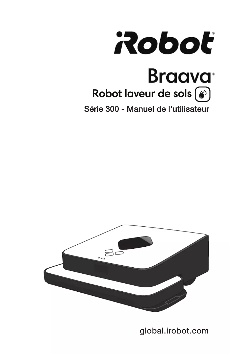 Page 1 de la notice Manuel utilisateur iRobot Braava 300
