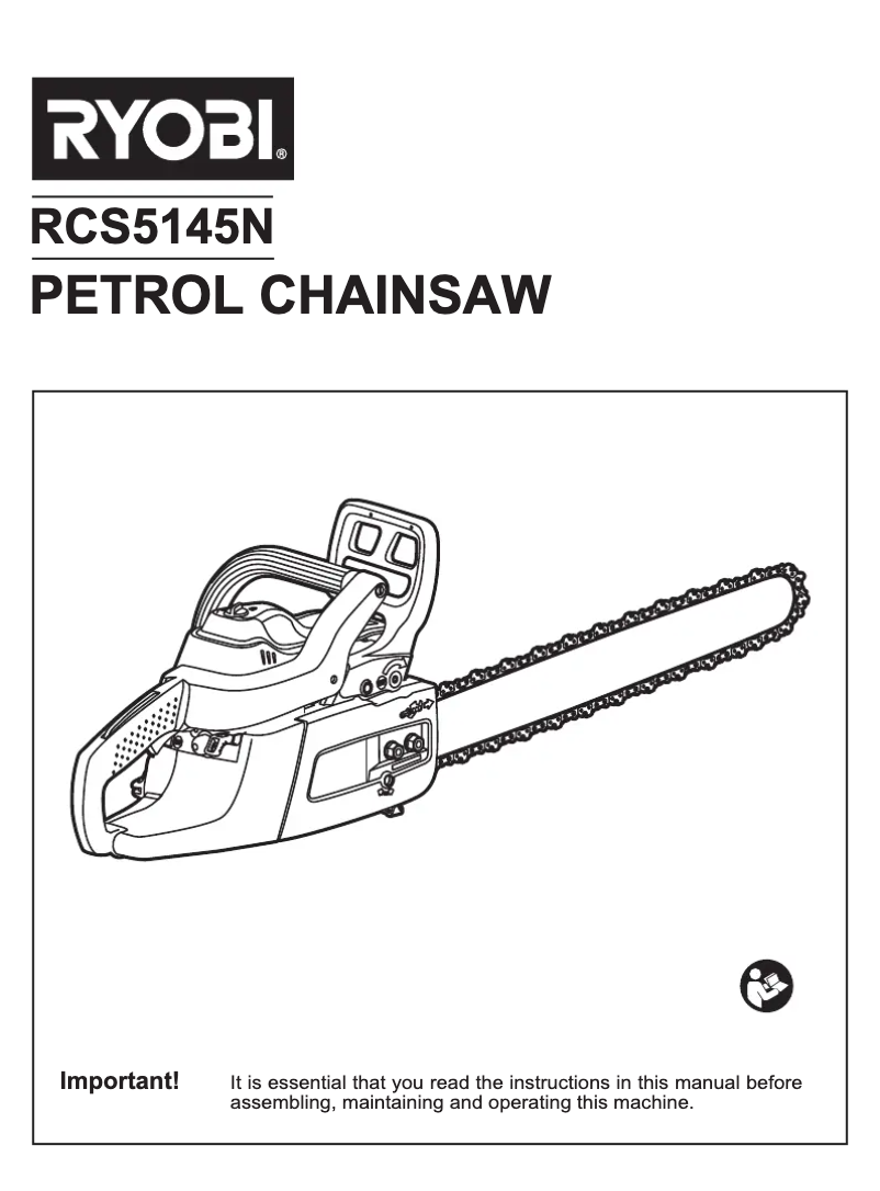 Page 1 de la notice Manuel utilisateur RYOBI RCS5145N