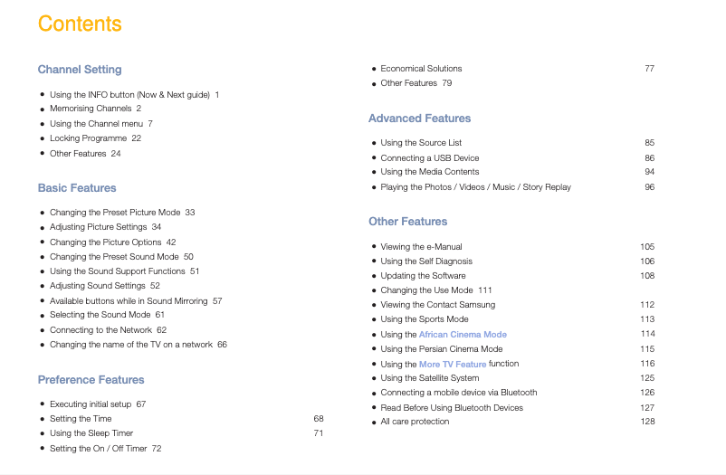 Página 1 del manual Manual de usuario Samsung UA43M5100DK