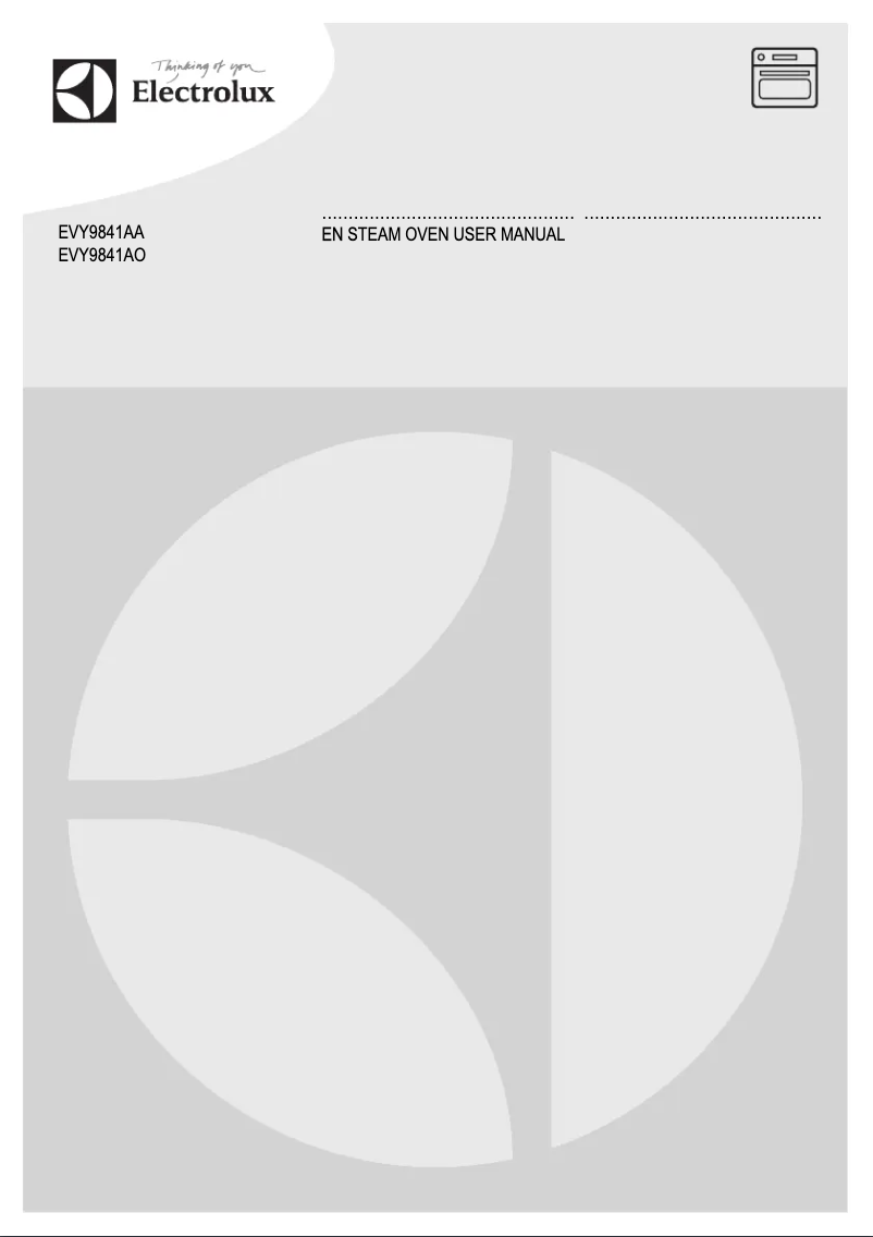 Page 1 de la notice Manuel utilisateur Electrolux EVY9841AAX