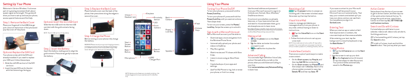 Page 1 de la notice Guide de démarrage rapide LG Lancet