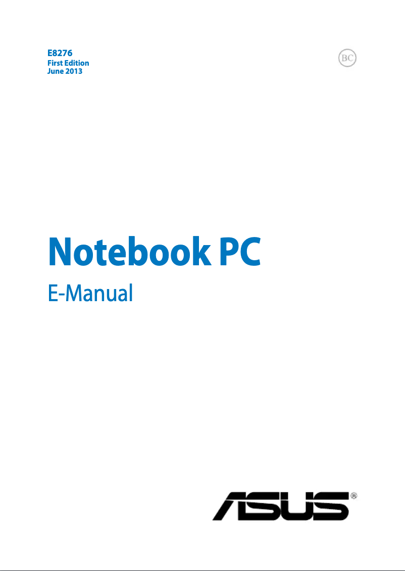 Page 1 de la notice Manuel utilisateur Asus VivoBook C1044H