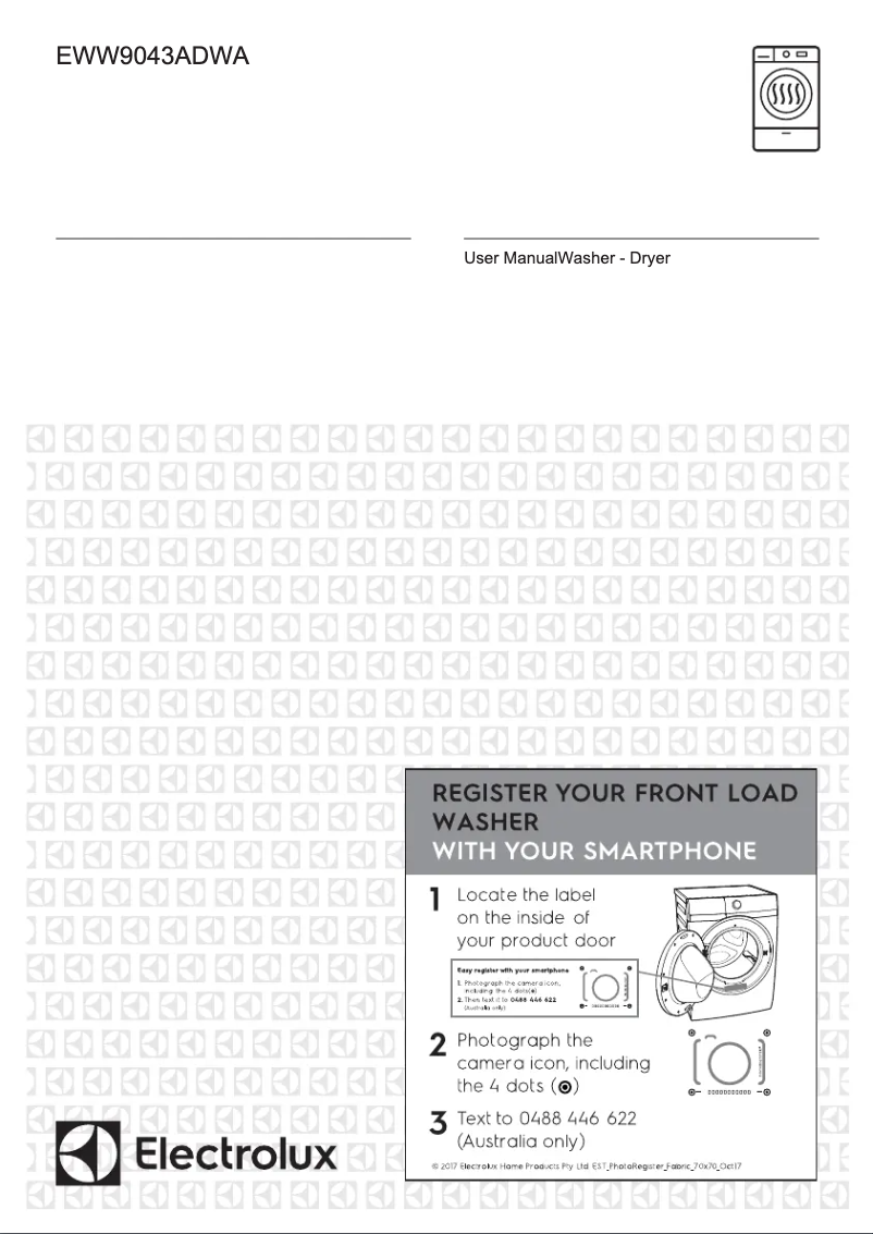 Página 1 del manual Manual de usuario Electrolux EWW9043ADWA