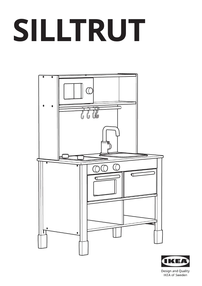 Page 1 de la notice Manuel utilisateur Ikea SILLTRUT 205.444.92